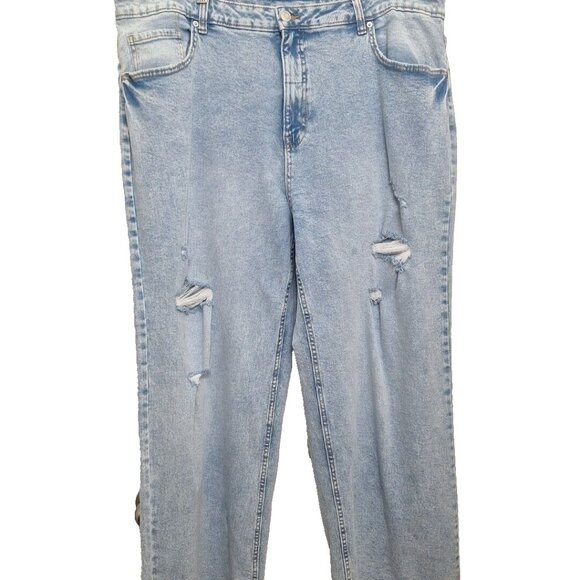 NOBO Jeans Women's High Rise Jeans Plus Size 20W Light Blue - Picture 3 of 11